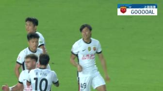 海港2-1逆转河南,李新翔破门让·克劳德头槌制胜,古斯塔沃越位球无效
